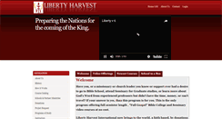 Desktop Screenshot of libertyharvest.org